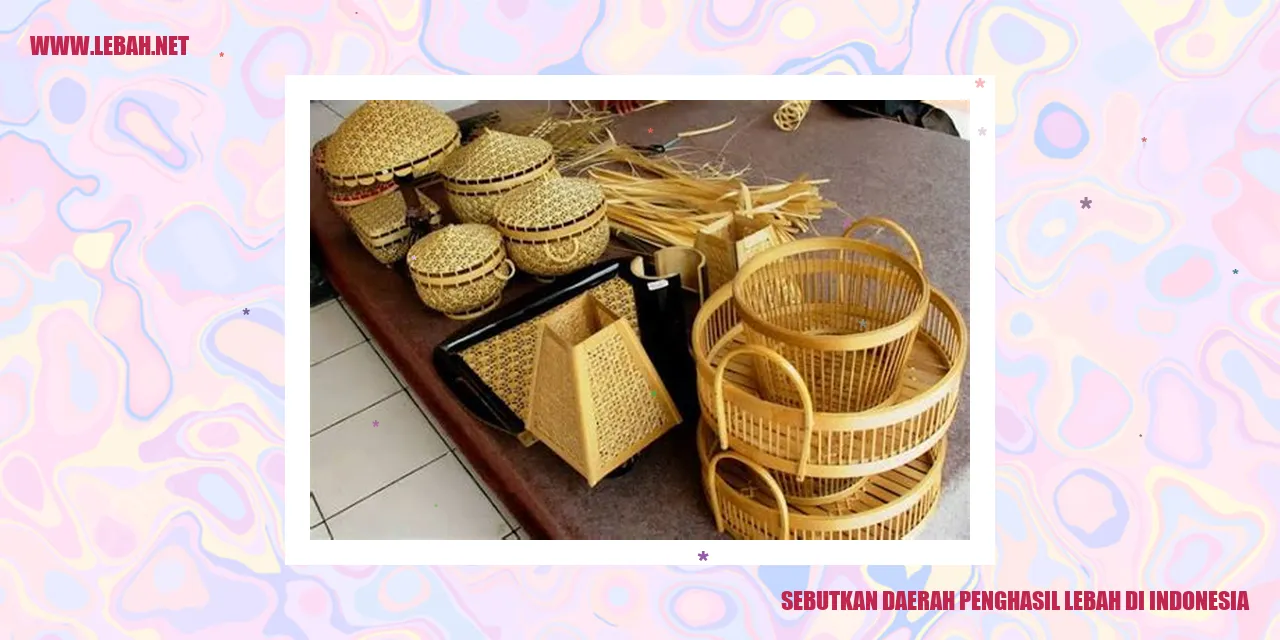Penghasil Lebah di Indonesia