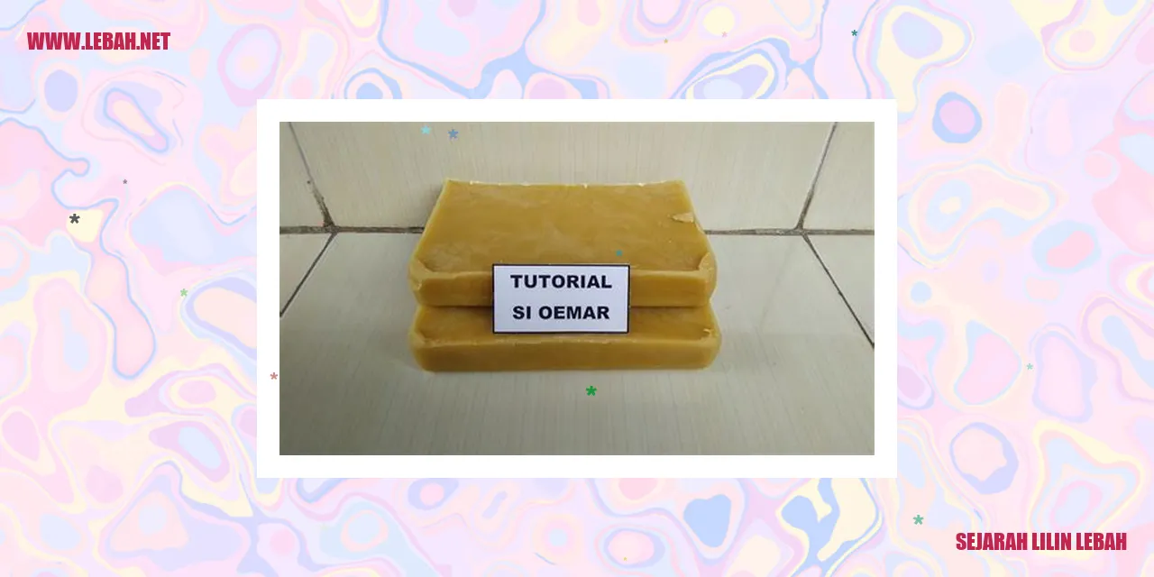 sejarah lilin lebah