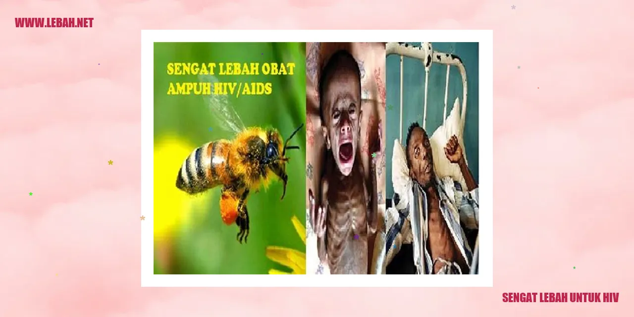 Sengat Lebah untuk HIV