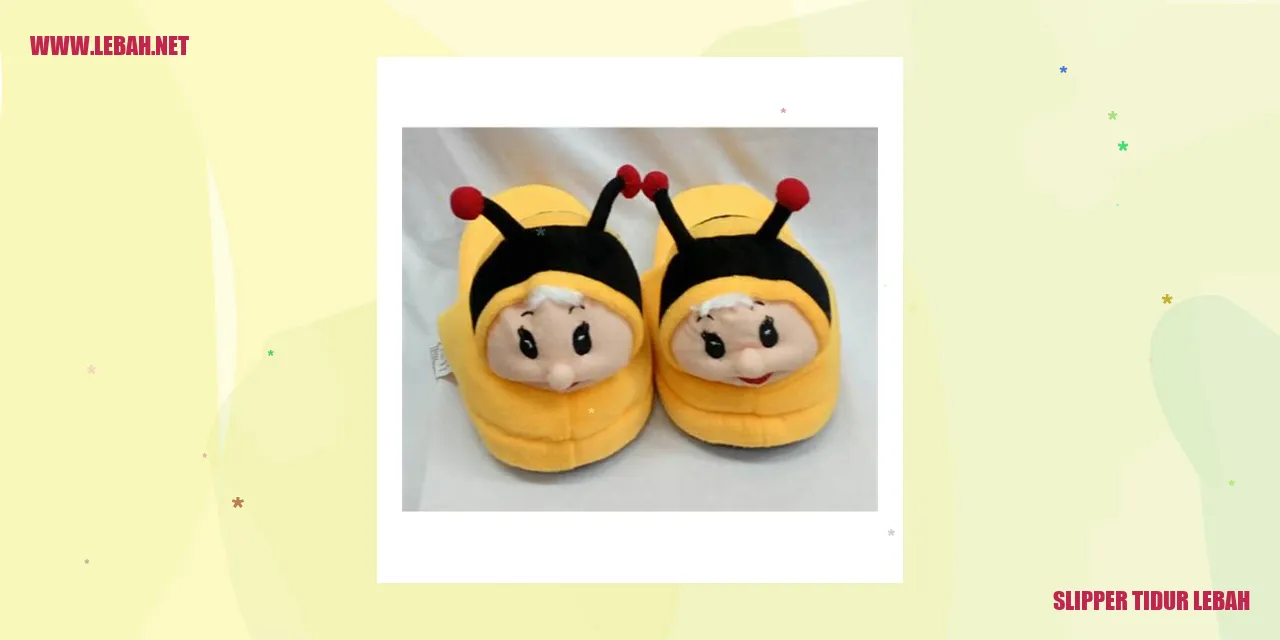 Slipper Tidur Lebah