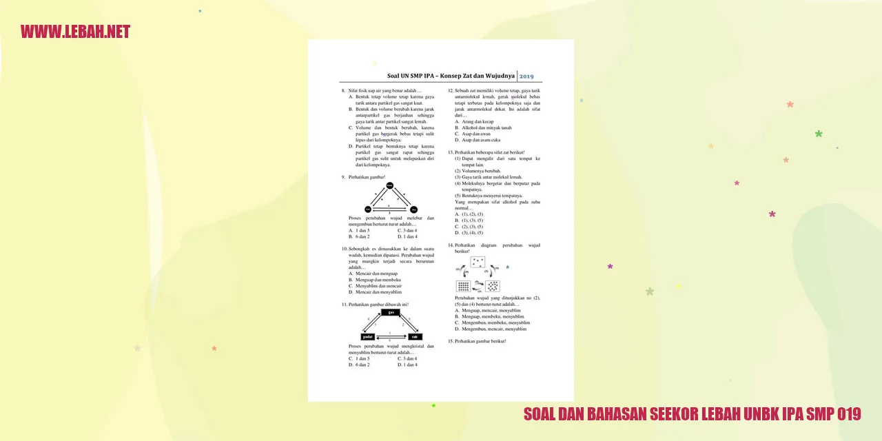 Lebah UNBK IPA SMP 019