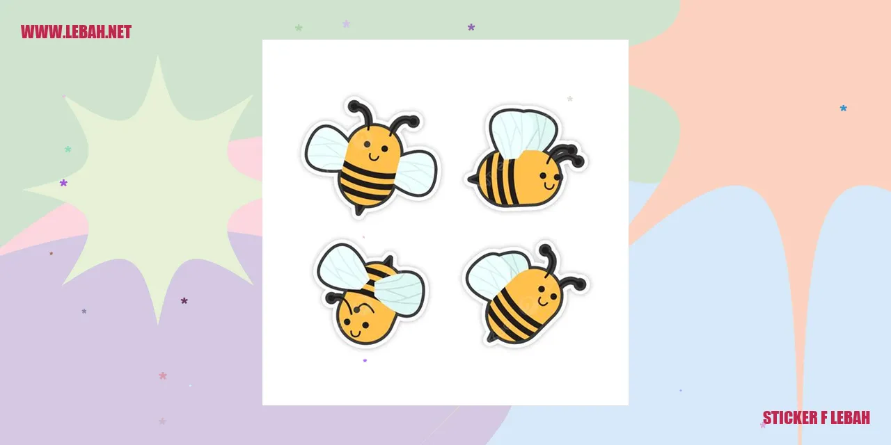 Sticker f Lebah