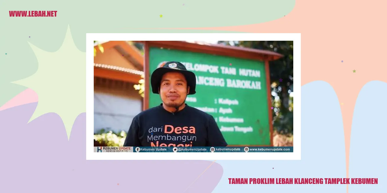 Taman Proklim Lebah Klanceng Tamplek Kebumen