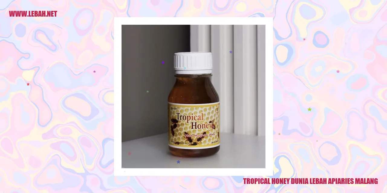 Tropical Honey Dunia Lebah Apiaries Malang