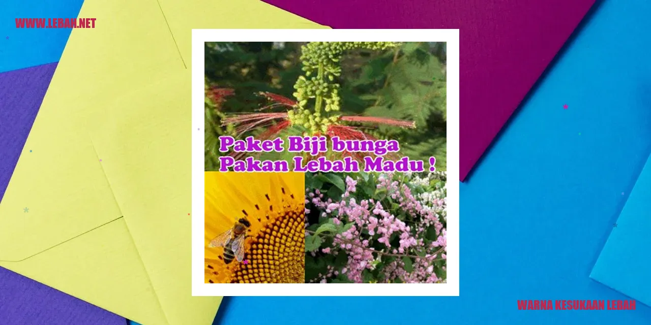 warna kesukaan lebah