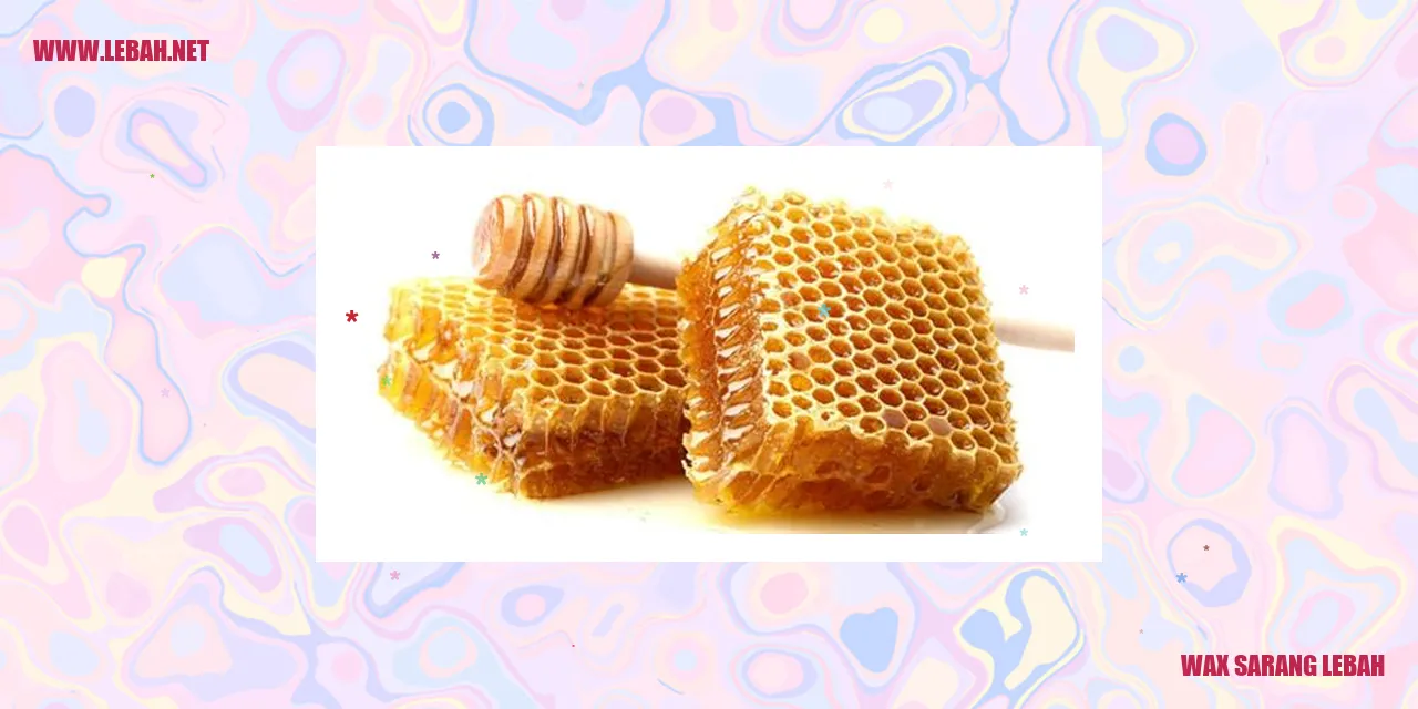 Gambar Wax Sarang Lebah